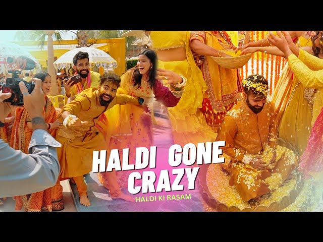 Haldi Gone Crazy 😱