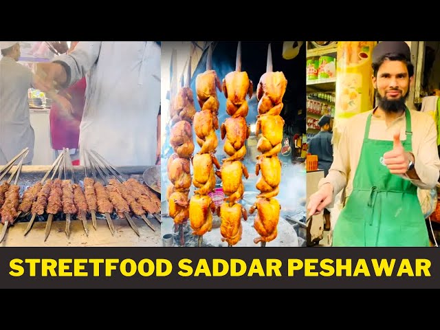 Streetfood Peshawar Finally Revealed | Walking Tour of Saddar Bazar Peshawar, 4K HDR