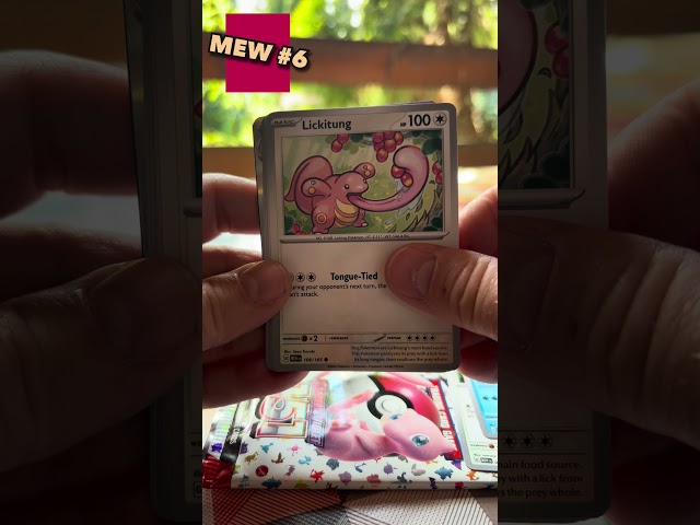 Pokémon ⚡151⚡ booster opening pt. 6 #pokemon #pokémon #pokemoncards #pokemon151  #pokemoncardopening