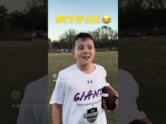 Who are you pulling for? #flagfootball #football #micdup #youthathletes #superbowl #edits #edit