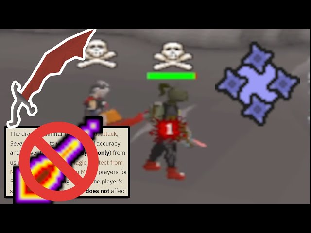 Using Dragon Scimitar to FULL TELEBLOCK + HUGE PK! (OSRS) Old School RuneScape