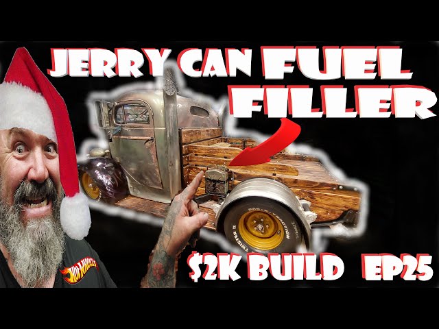 Can we turn a Fuel Can into a Fuel Tank Filler? $2K Budget Build! 1948 Bedford/Holden Hot Rod EP25