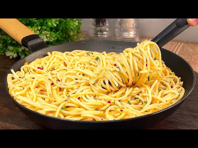 ❗️I learned this old spaghetti recipe from a French chef! Incredibly delicious!