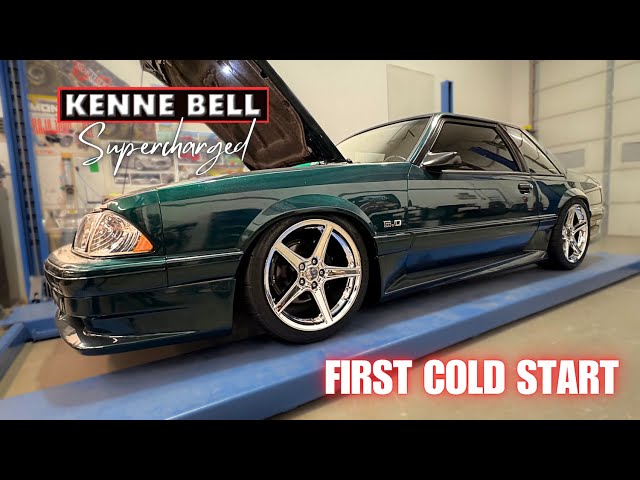 Starting My Kenne Bell Supercharged Foxbody 5.0 Mustang For The First Time