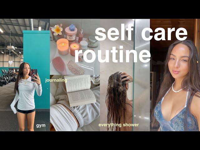 SELFCARE NIGHT ROUTINE🌸 hygiene routine, everything shower & selfcare