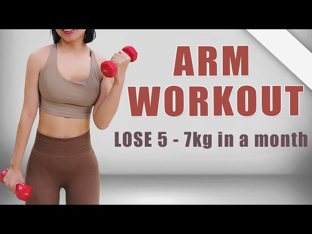 20 min STANDING ARM WORKOUT With Dumbbells At Home