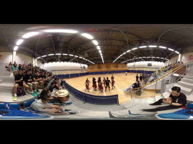 Female Basketball Match (4K 360-Degree Video)