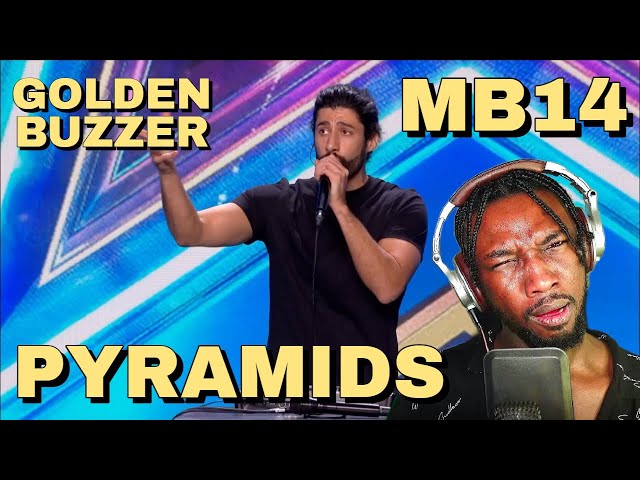 MB14 GETS GOLDEN BUZZER Audition - Pyramids (Beatbox Loopstation) | REACTION