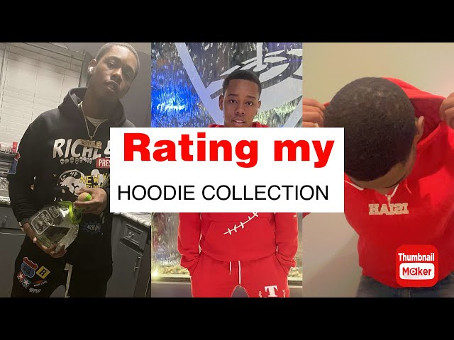 DA GOAT ISIAH | RATING MY HOODIE COLLECTION