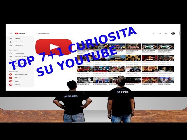 7+1 CURIOSITA' SU YOUTUBE CHE (FORSE) NON CONOSCI