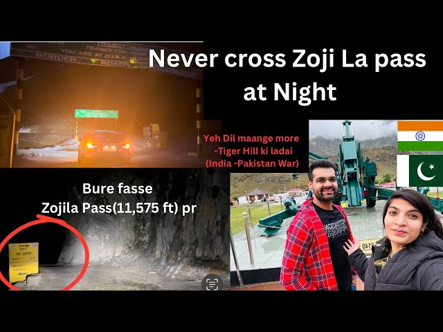 Zojila Pass Per Life Bani Risky | Kargil War Memorial | Drass to Sonamarg | NEVER DO THIS MISTAKE