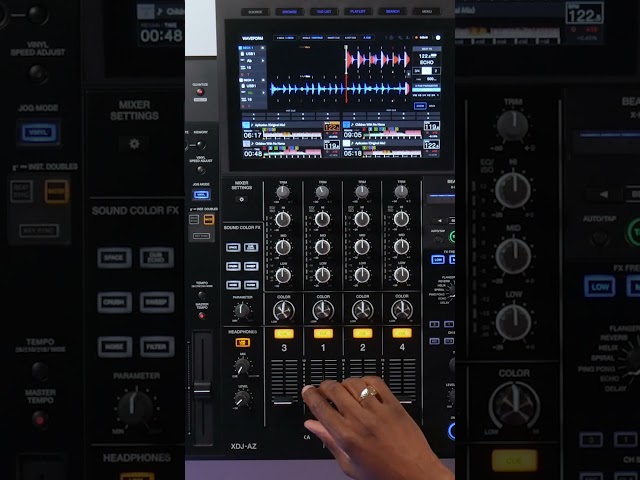 Top 5 Features on XDJ-AZ | FX PAD | Bop DJ #shorts