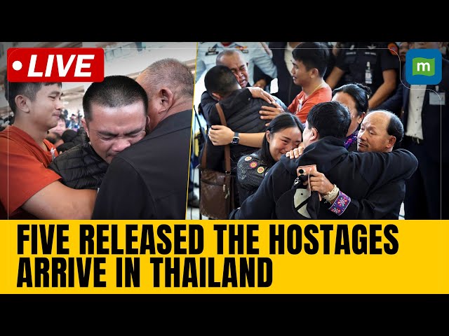 LIVE | Five Thai hostages return home after release from captivity in Gaza last month | N18L