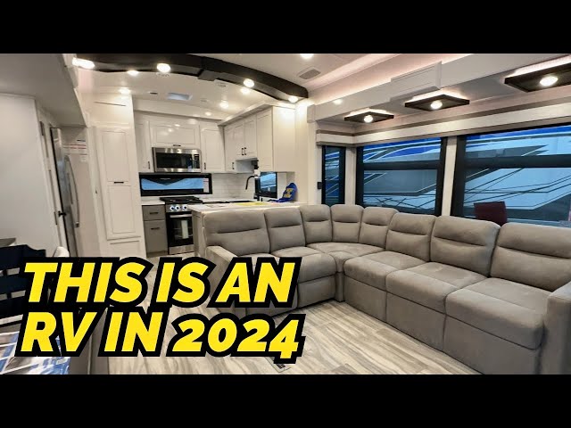 STUNNING new 2024 fifth wheel RV design! 2024 Jayco Pinnacle 38FBRK