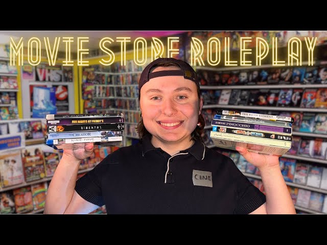 ASMR | The ASMR Movie Store Owner Helps You Out | Movie Store Roleplay