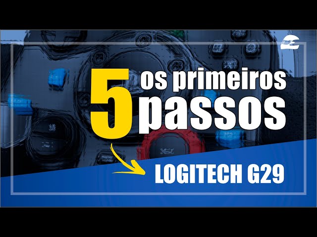 Como Instalar o Volante LOGITECH G29 SEM PASSAR RAIVA em 5 Passos