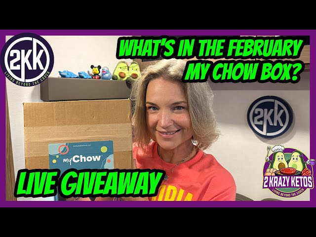 February My Chow Box Live Giveaway + Answering Your Keto/carnivore Questions!