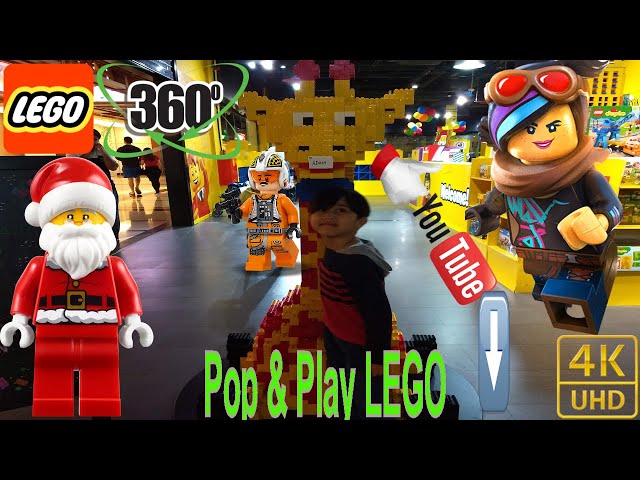 360 video | GIANT LEGO World's biggest indoor playground | P4