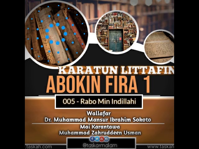 005. Rabo Min Indillah -- Littafin Abokin Fira 1