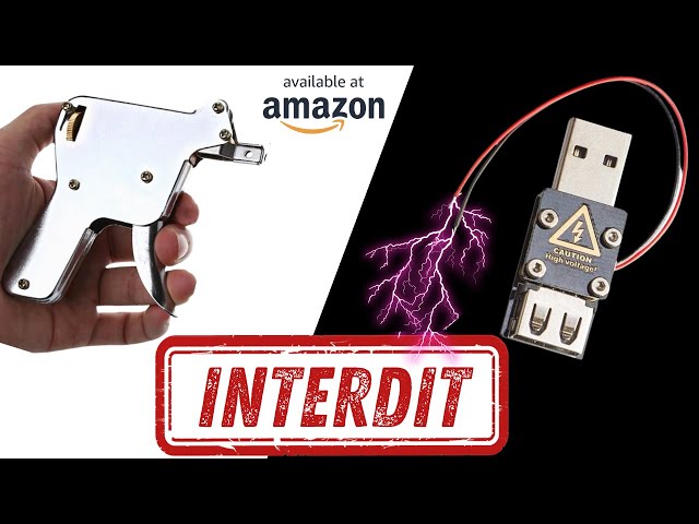 8 GADGETS INTERDITS que vous pouvez encore acheter sur Amazon