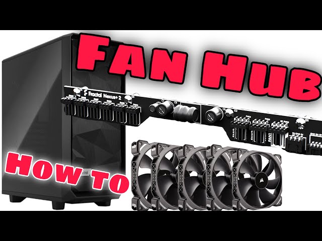 FAN HUB QUICK GUIDE Fractal Design Meshify 2 Case