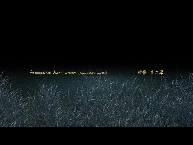 Afterimage_Ashinohara/残像_葦の原  -- Audiovisual/ 篳篥/acousmatic.ver /revised edition /HD