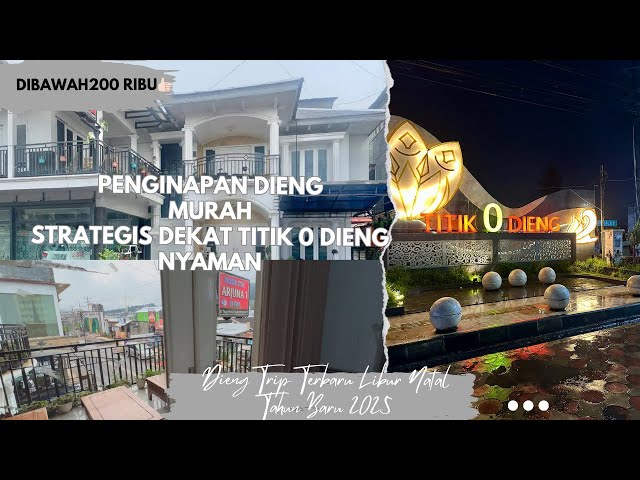 Penginapan Murah DIENG dibawah 200 Ribu | Arjuna Homestay 1