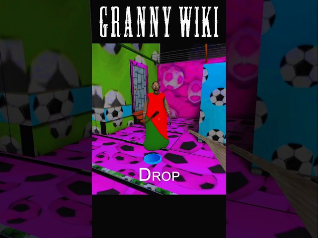 Ronaldo granny ko freeze trap 🥶#granny #grannygameplay #horrorgaming #grannygame