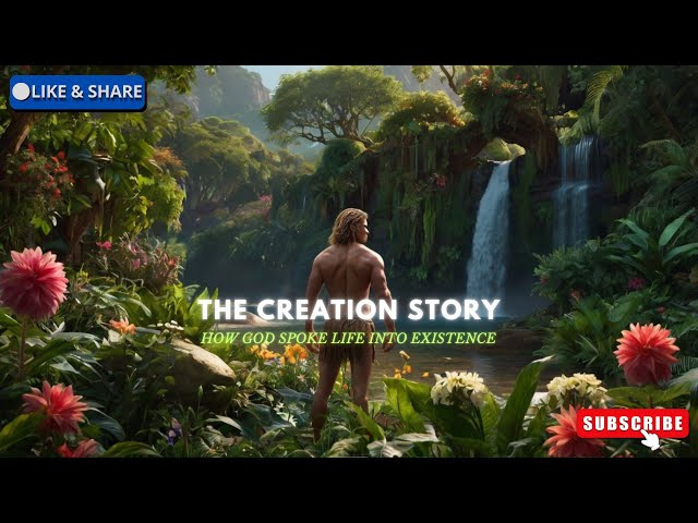 🌟The Creation Story: How God Spoke Life into Existence | A Visual Journey 🌍