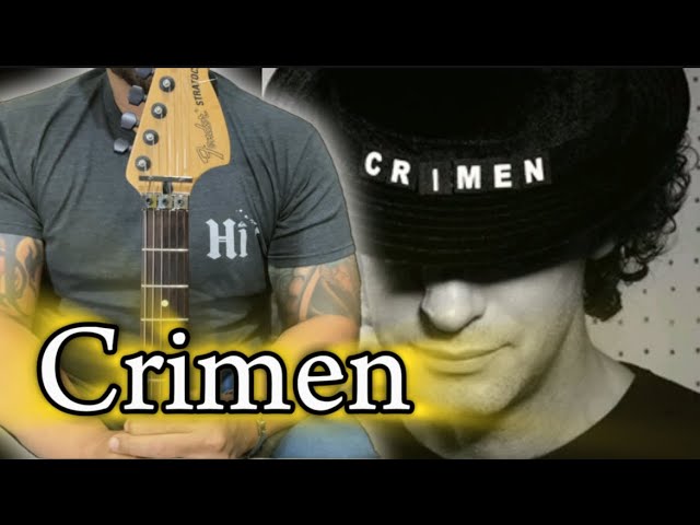 Como tocar Crimen - Gustavo Cerati - guitarra - tutorial