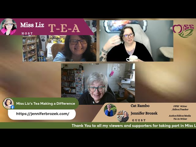 Miss Liz Open Discussion with Cat Rambo and Jennifer Brozek The Reinvented Detective