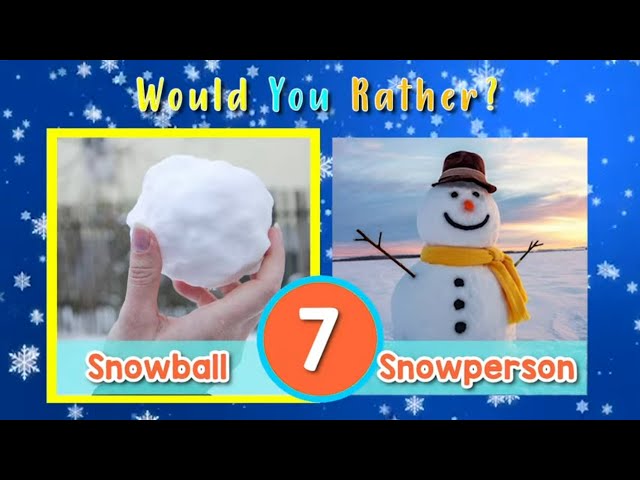 Would You Rather? Winter Edition | Winter Brain Break  | Indoor Recess Game | PhonicsMan Fitness