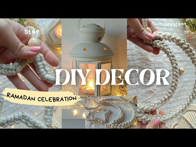 ✨ DIY Ramadan Decor: Easy & Stunning Ideas for a Festive Home! 🏡🌙