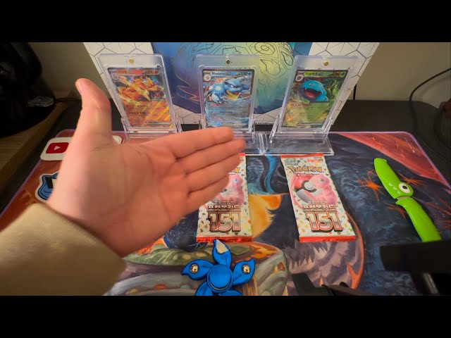 Ep2: Venusaur, Charizard, Blastoise… 151 lucky packs who wins? You decide!