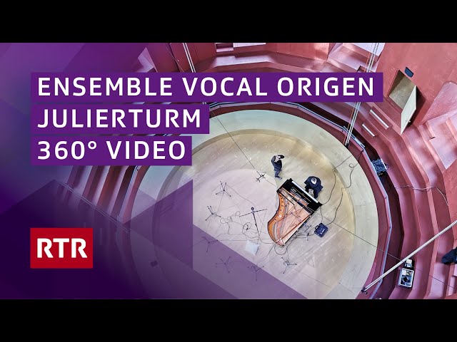 Ensemble vocal Origen im Julierturm l 360° Video & Spatial Sound l RTR musica