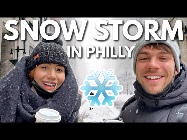 🇬🇧 Brits Experience an AMERICAN BLIZZARD for the First Time! 🇺🇸