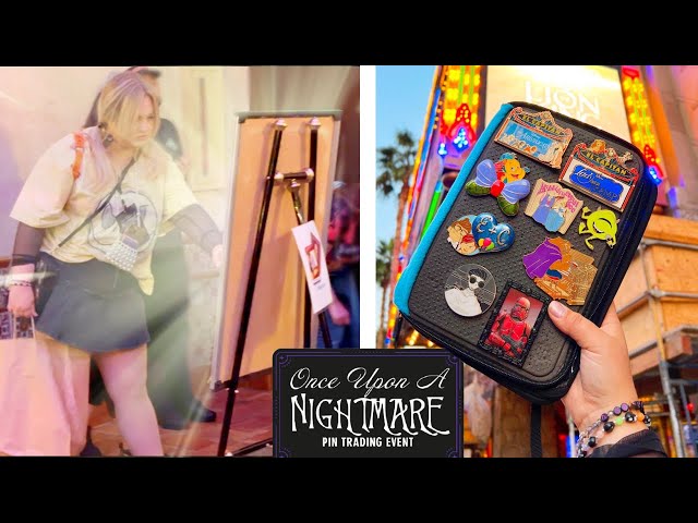 Attending Disney's Most Expensive & BEST Pin Event | Once Upon a Nightmare DSSH