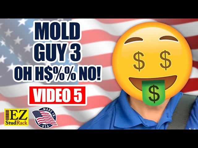 Video05 USA EZStudRack Mold Guy03 Urethane