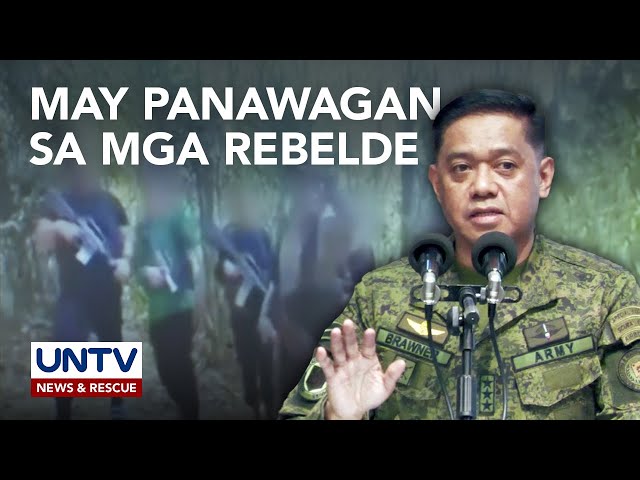 AFP, nanawagan sa mga rebeldeng CPP-NPA na sumuko na kasabay ng kanilang anibersaryo