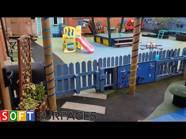 Wetpour Surfacing Installation in Carlisle, Wales | Wetpour Play Area