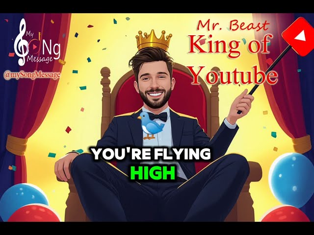 MrBeast Youtube King (300M Tribute Song) #mySongMessage @MrBeast