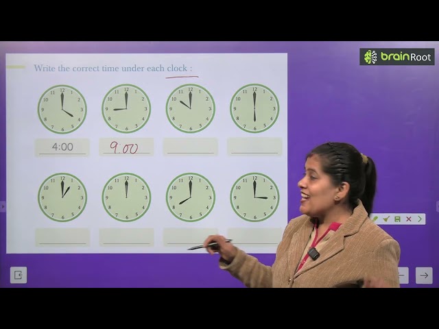 BRAIN ROOT MATHEMATICS WHIRLWINDS CLASS 1 CHAPTER 16 TIME