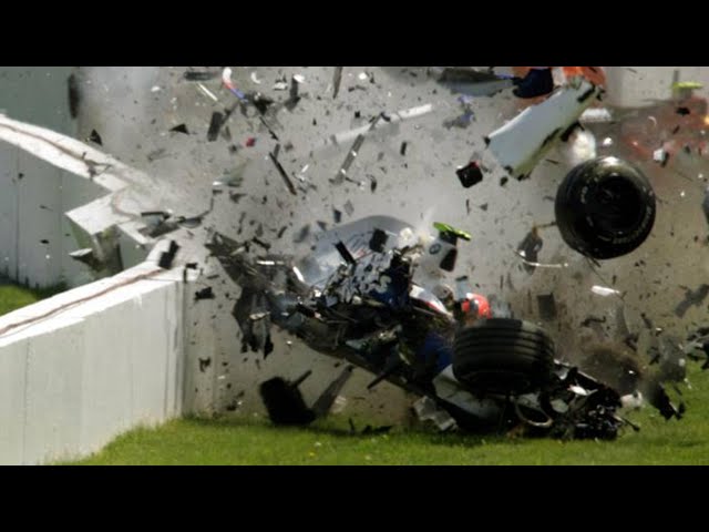 Crash 300 KMh- Robert Kubica - Grand Prix Canada - Formula 1 - 2007