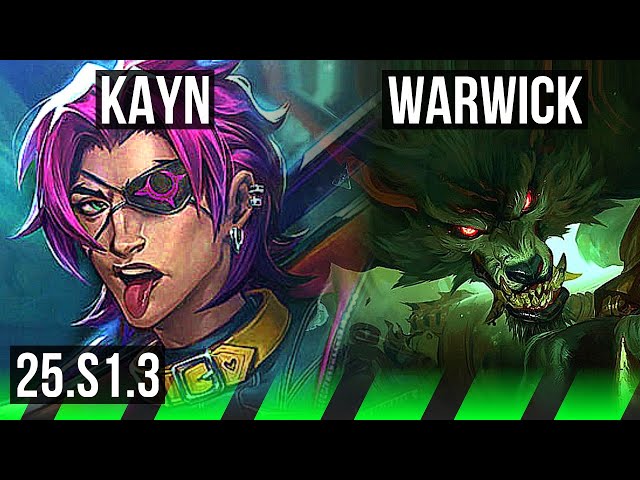 KAYN vs WARWICK (JGL) | KR Master | 25.S1.3