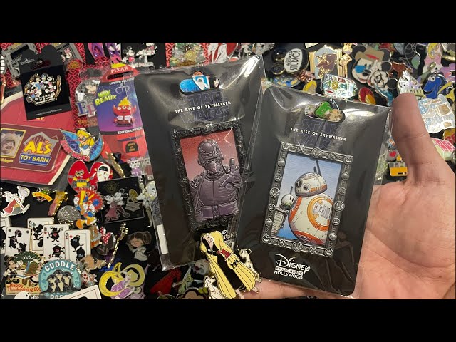 Disney Pins Haul | Star Wars, Toy Story, hidden mickeys!