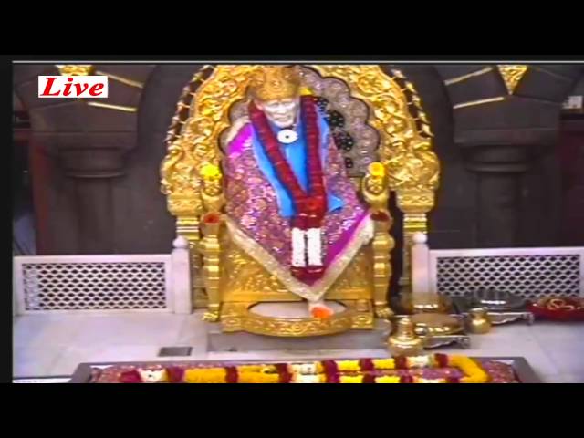 Shirdi Sai Baba Samadhi Mandir Live Darshan 1