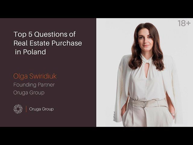 How to purchase real estate in Poland? Answers to popular questions of investors. 18+