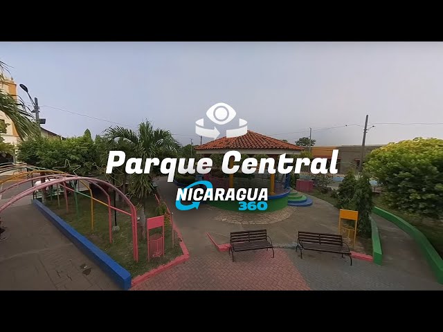 La Paz Centro Nicaragua | Parque Central | Central Park | Iglesia | Church | 360 Degree Views