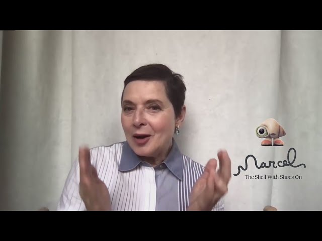 Isabella Rossellini talks Marcel the Shell