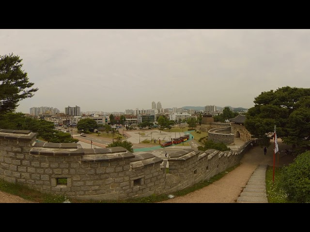 VR 360도 영상 5.7K / 수원화성 화서문 서북공심돈  suwon hwaseong hwaseomun - 2021-07-02